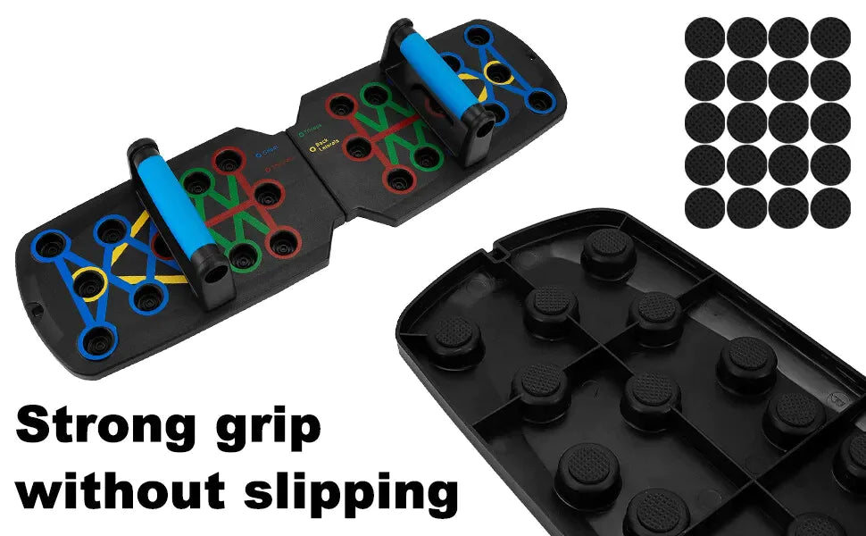 28-in-1 Push-Up Rack Board System – Full Body Home Gym Trainer