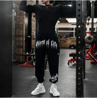 Men's Cotton Gym Joggers and Sports Pants for Fitness