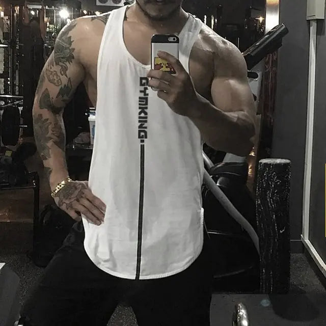 Men's Sleeveless Gym Workout Fitness Vest Tops